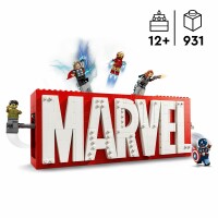 MARVEL Logo & Minifiguren